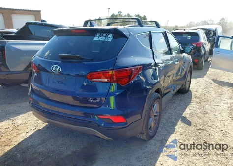 2018 Hyundai Santa Fe Sport 2.4L z USA, uszkodzony, nr VIN 5XYZU3LB9JG546866